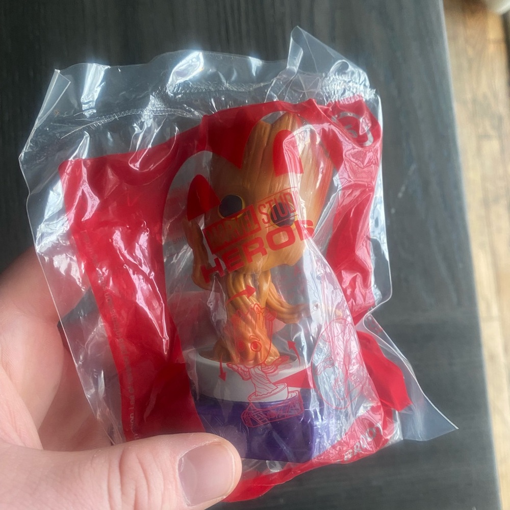 Marvel Hero Potted Groot McDonald’s Toy
